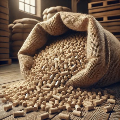 High-quality biomass pellets designed for efficient and eco-friendly energy solutions.