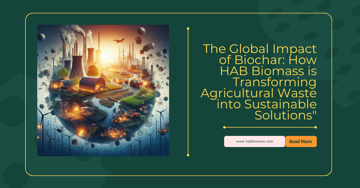 “The Global Impact of Biochar: How HAB Biomass is Transforming Agricultural Waste into Sustainable Solutions”