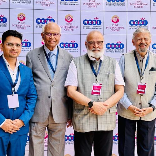 Dr. Raghunath Mashalkar, a scientific luminary with Padma Shree, Padma Bhushan and Padma Vibhushan, sharing profound insights.